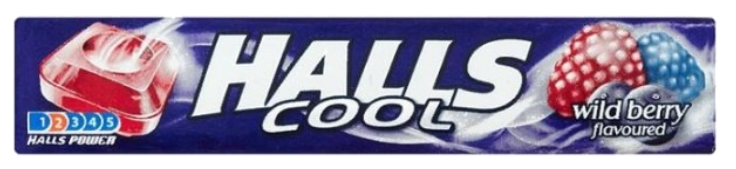Lozenges Halls Wild Berry NPM 670g-33.5g 20