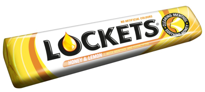 Lozenges Lockets Honey and Lemon NPM 43g 20