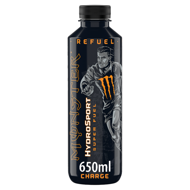 Monster HydroSport Charge 650ml x 12 (Bottle)