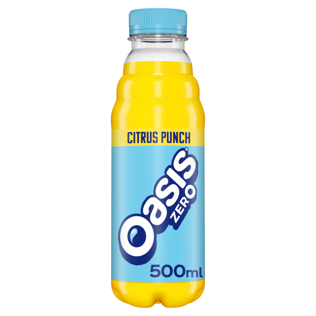 Oasis Citrus Punch ZERO 500ml x 12 (Bottle)