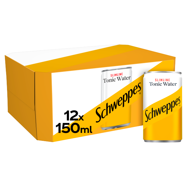 Schweppes Diet Tonic 150ml 2x12pk (Can)
