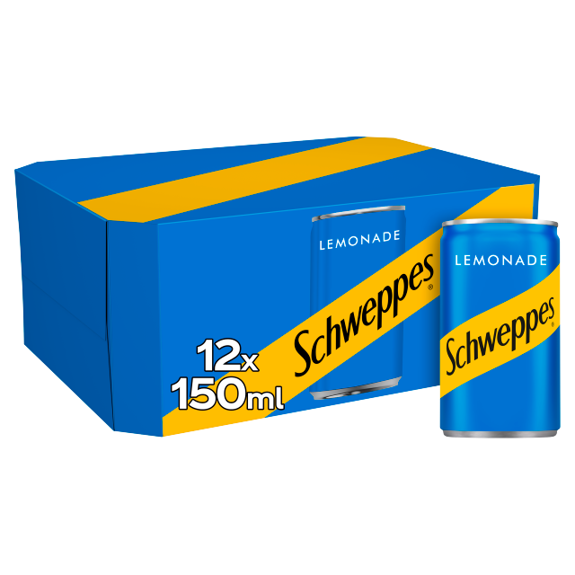 Schweppes Lemonade 150ml 2x12pk (Can)
