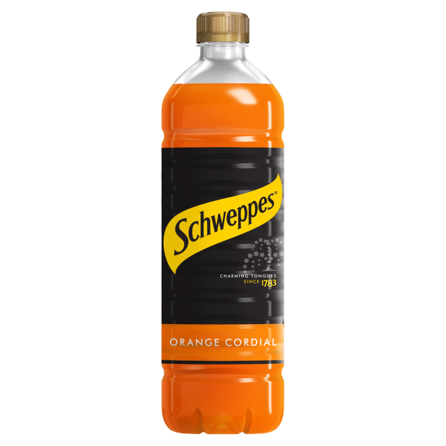 Schweppes Orange Cordial 1L x 12 (Bottle)