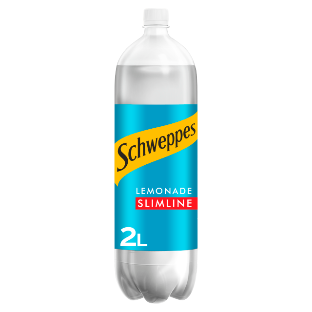 Schweppes Slimline Lemonade 2L x 6 (Bottle)