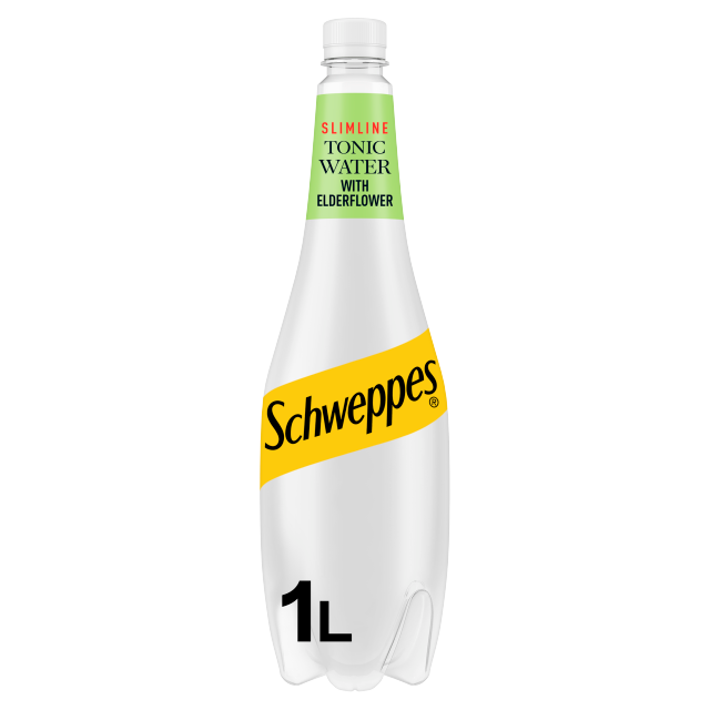 Schweppes Tonic Elderflower 1L x 6 (Bottle)