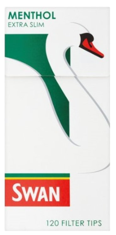 Smoking Accessories Filter Tips Swan Menthol Extra Slim NPM - 20