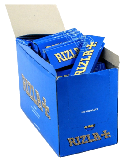 Smoking Accessories Smoking Papers Rizla Blue CC NPM - 100