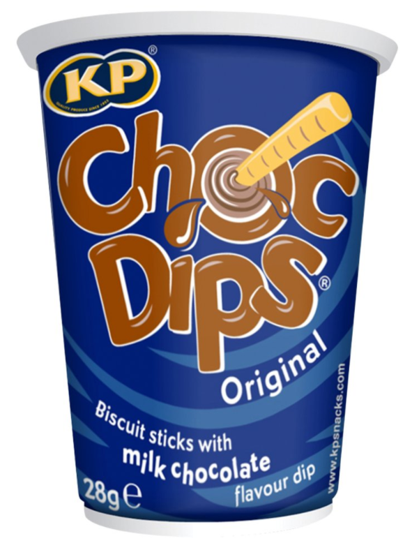 Snacks Choc Dips Original NPM - 12