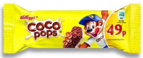 Snacks Coco Pops Cereal Bar PM 0.49 20g 25