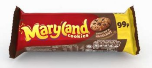 Snacks Maryland Chip Hazelnut PM 0.99 145g 16
