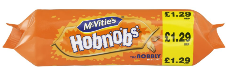 Snacks McVities Hobnobs Original PM 1.29 300g 12