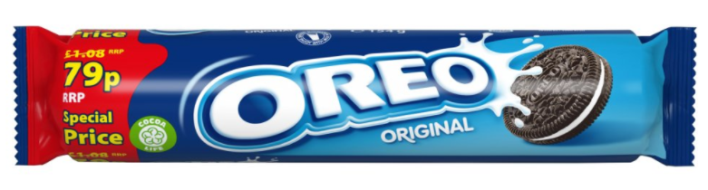 Snacks Oreo Original PM 0.79 154g 16