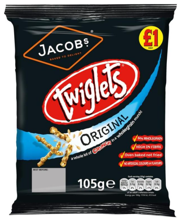 Snacks Twiglets Original PM 1.00 105g 12