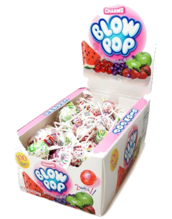 Sweets & Candy Blow Pop Assorted NPM 18g 100
