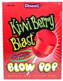 Sweets & Candy Blow Pops Kiwi Berry Blast NPM 18g 48