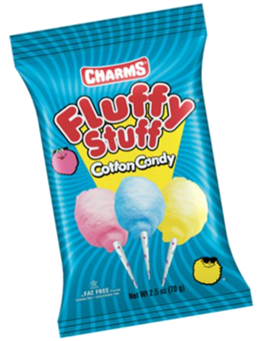 Sweets & Candy Charms Fluffy Stuff Cotton Candy NPM 70g 12