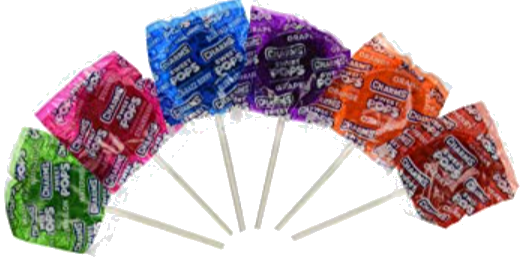 Sweets & Candy Charms Pop Sweet Lollipops NPM 17g 576