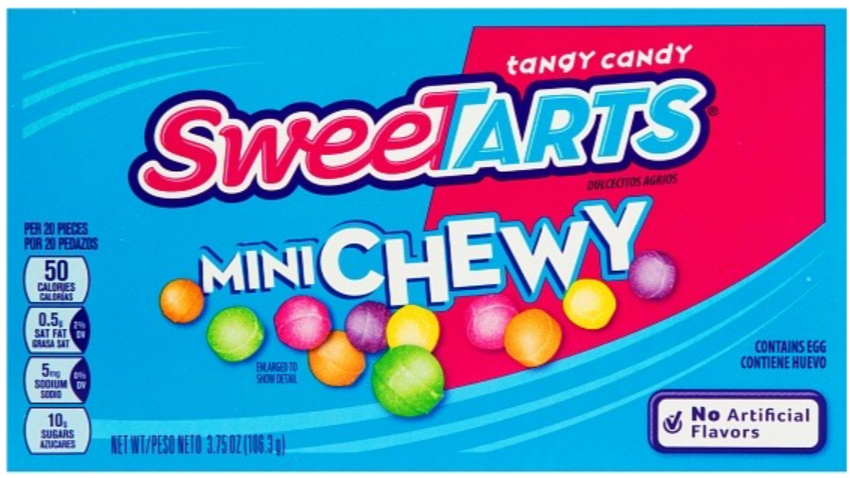 Sweets & Candy Chewy Mini Sweetarts Theatre NPM 106g 12