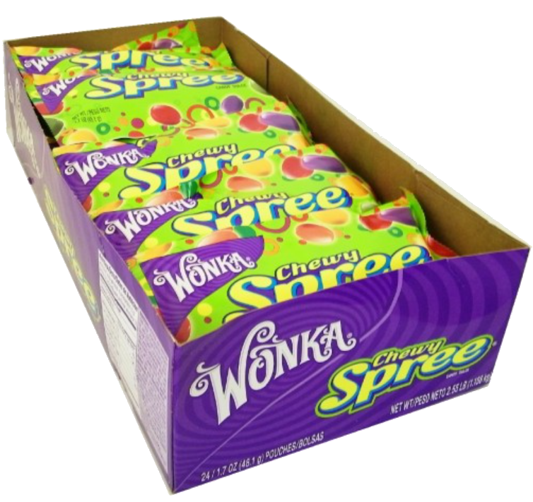 Sweets & Candy Chewy Spree Pouch NPM 48g 24
