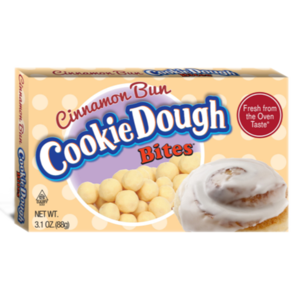 Sweets & Candy Cookie Dough Bites Cinnamon Bun NPM 87g 12