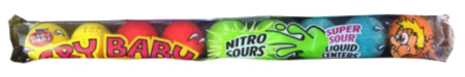 Sweets & Candy Cry Baby Nitro Sours Gumballs NPM 9 Ball 47g 288