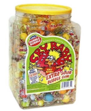 Sweets & Candy Cry Baby Sour Gum NPM 1077g 8
