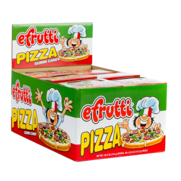 Sweets & Candy Efrutti Gummi Pizza NPM 15g 48