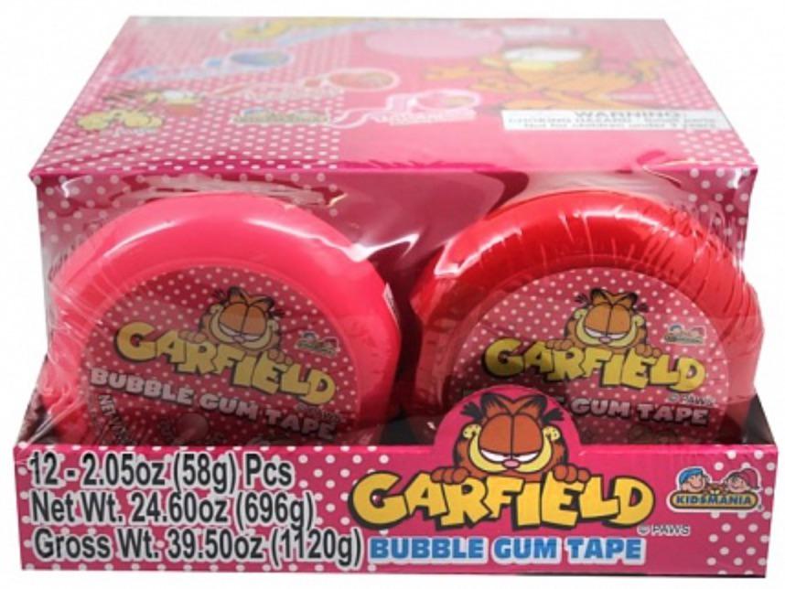 Sweets & Candy Garfield Bubble Gum Tape NPM 56g 144