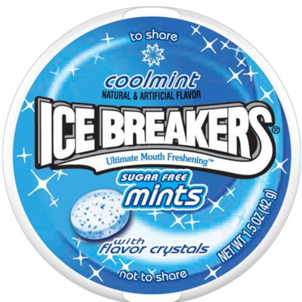 Sweets & Candy Ice Breakers Mints Coolmint NPM 43g 8