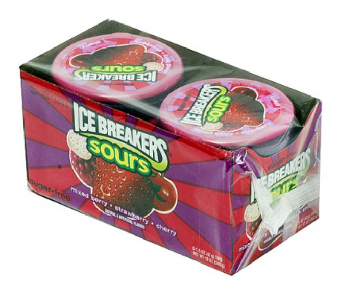 Sweets & Candy Ice Breakers Sours Berry NPM 42g 8