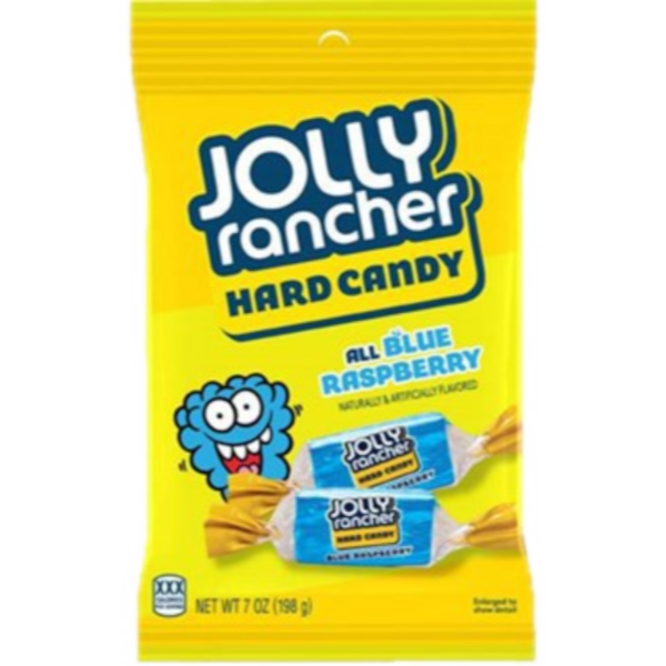 Sweets & Candy Jolly Rancher Blue Raspberry Peg Bag NPM 198g 12