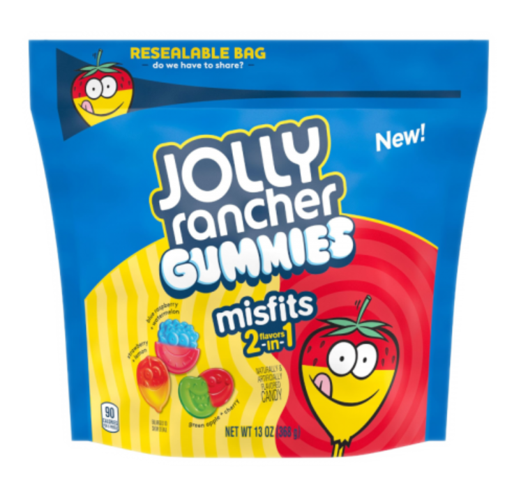 Sweets & Candy Jolly Rancher Gummies Misfits 2 in 1 NPM 368g 8