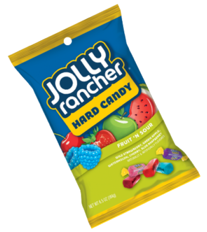 Sweets & Candy Jolly Rancher Hard Fruit 'n' Sour NPM 184g 12