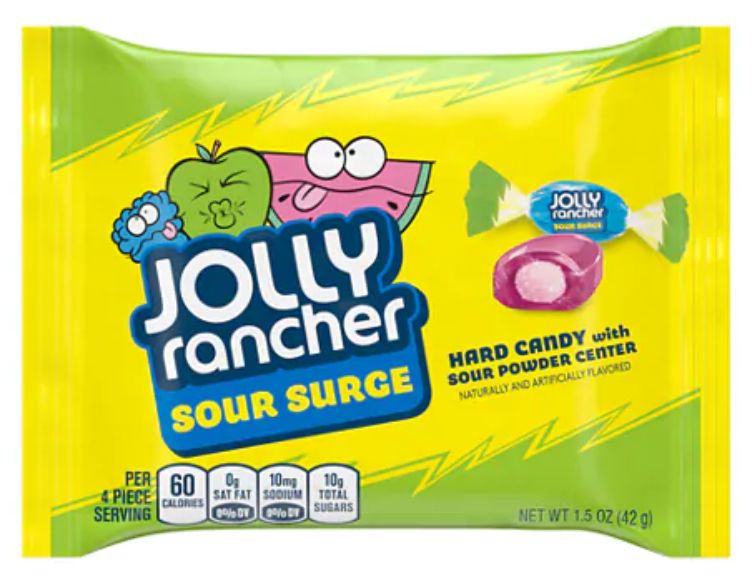 Sweets & Candy Jolly Rancher Sour Surge NPM 42g 12