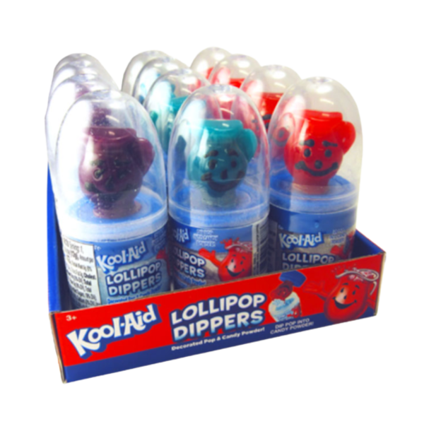 Sweets & Candy Kool Aid Lollipop Dippers NPM 24g 12