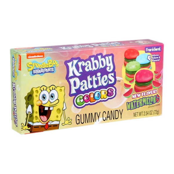 Sweets & Candy Krabby Patties Colours Theatre NPM 72g 12