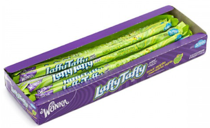 Sweets & Candy Laffy Taffy Rope Sour Apple NPM 22g 288