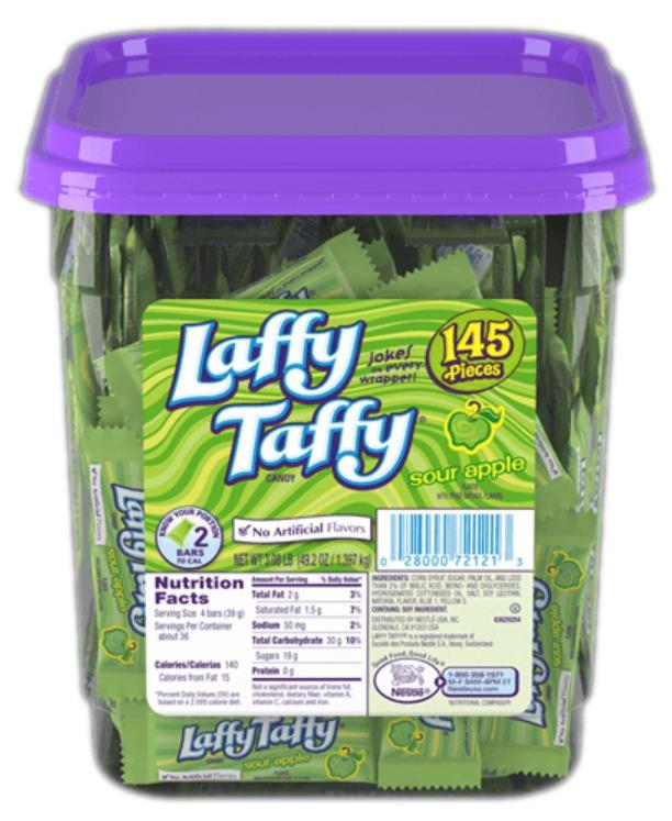 Sweets & Candy Laffy Taffy Sour Apple Mini's NPM 145s 8