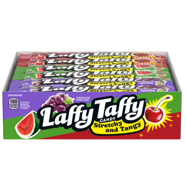 Sweets & Candy Laffy Taffy Stretchy and Tangy Variety Box  NPM 42g 24