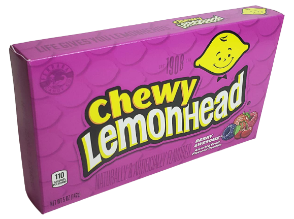 Sweets & Candy Lemonhead Chewy Berry Theatre NPM 141g 12