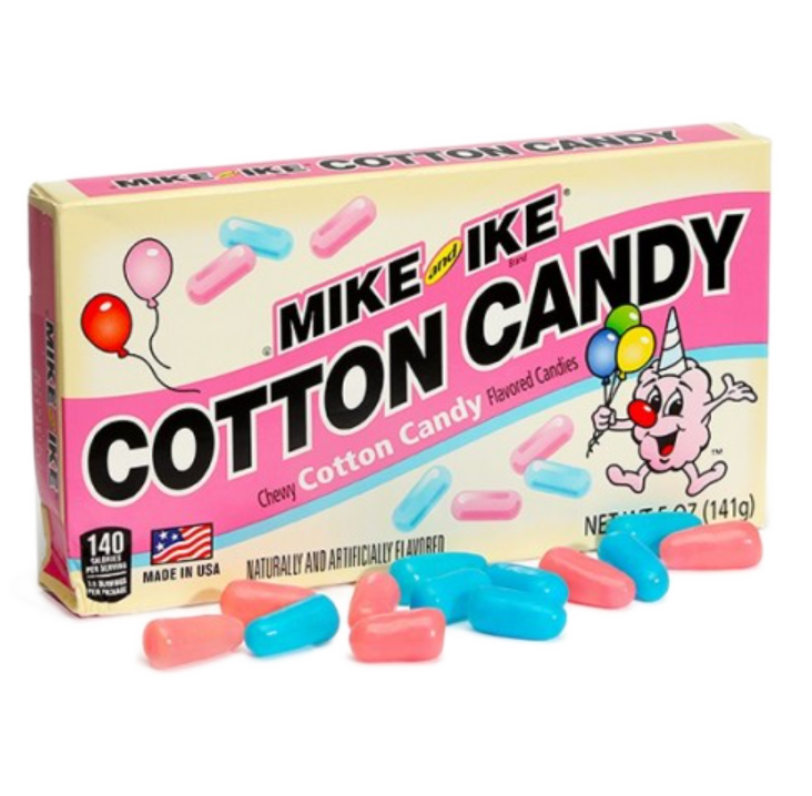 Sweets & Candy Mike & Ike Cotton Candy Theatre NPM 141g 12