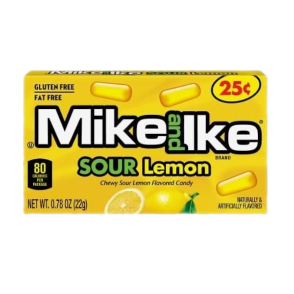 Sweets & Candy Mike & Ike Sour Lemon NPM 22g 24