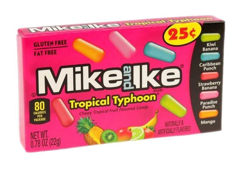 Sweets & Candy Mike & Ike Tropical NPM 22g 24
