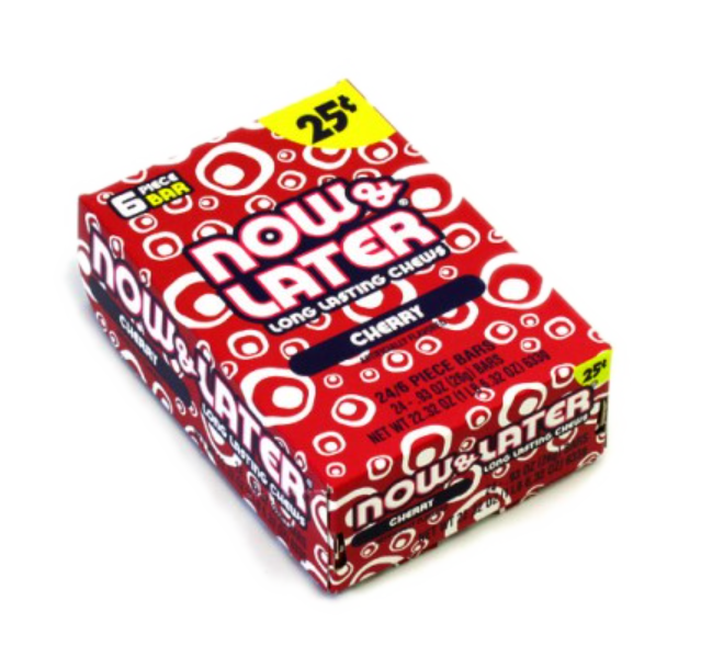Sweets & Candy Now & Later Cherry NPM 26g 288