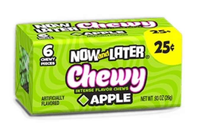 Sweets & Candy Now & Later Chewy Apple NPM 26g 288