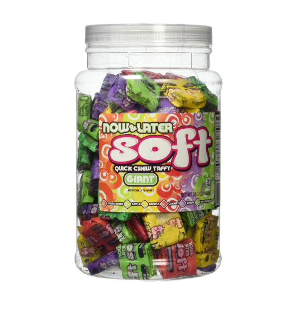 Sweets & Candy Now & Later Chewy Assorted 120 count NPM 1077g 6