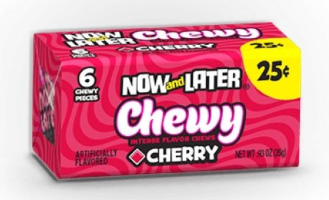 Sweets & Candy Now & Later Chewy Cherry NPM 26g 288