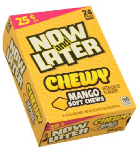 Sweets & Candy Now & Later Chewy Mango NPM 26g 288
