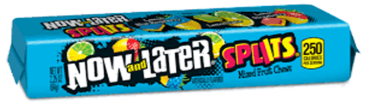 Sweets & Candy Now & Later Splits NPM 69g 288