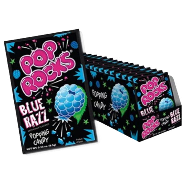 Sweets & Candy Pop Rocks Blue Razz NPM 9g 24